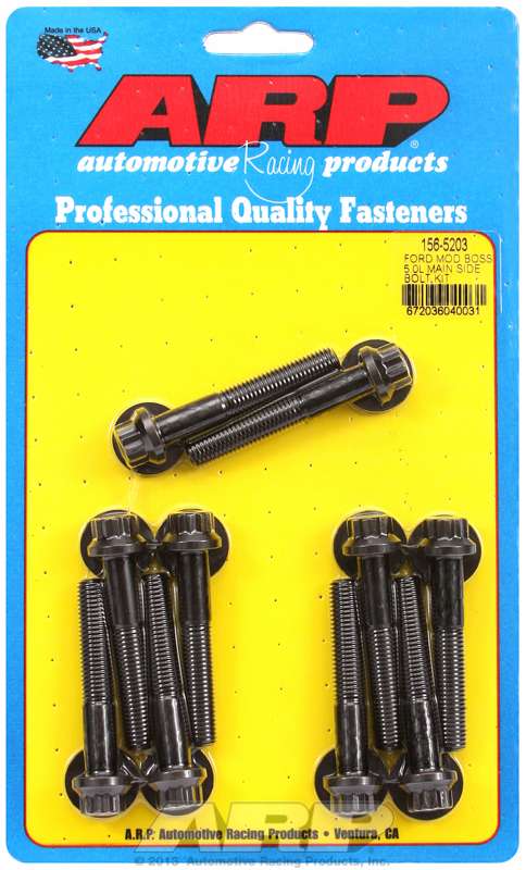 ARP 156-5203 - Ford Modular Boss 5.0L Main Side Bolt Kit ARP 156-5203 - Ford Modular Boss 5.0L Main Side Bolt Kit