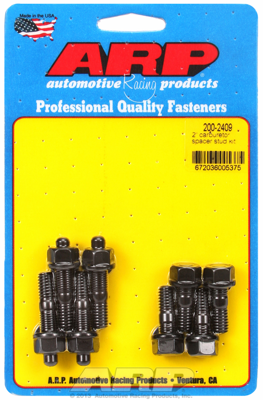 ARP 200-2409 - 2in Moroso Carb Spacer Stud Kit (Top/Bottom Studs)