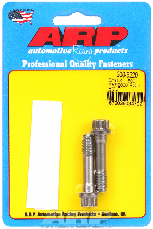 ARP 200-6220 - 5/16 inch x 1.5 2000 Rod Bolt Kit
