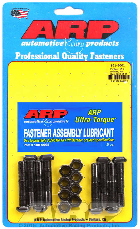 ARP 191-6001 - Pontiac 151 4-cylinder Iron Duke rod bolt kit
