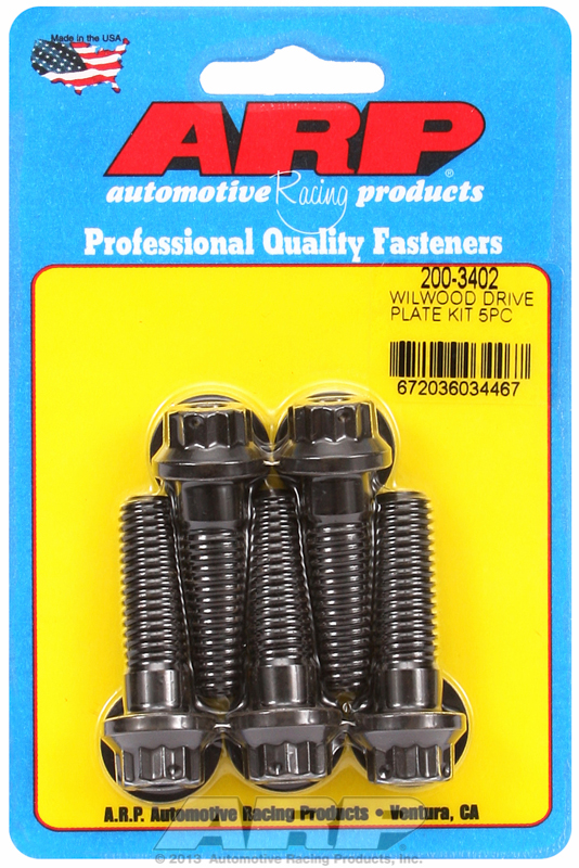 ARP 200-3402 - Wilwood drive plate bolt, 7/16, drilled 12 pt, 5pcs