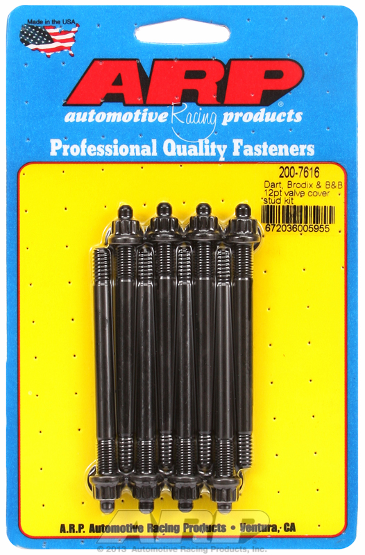 ARP 200-7616 - Dart BRodix and B and B 12pt Valve Cover Stud Kit