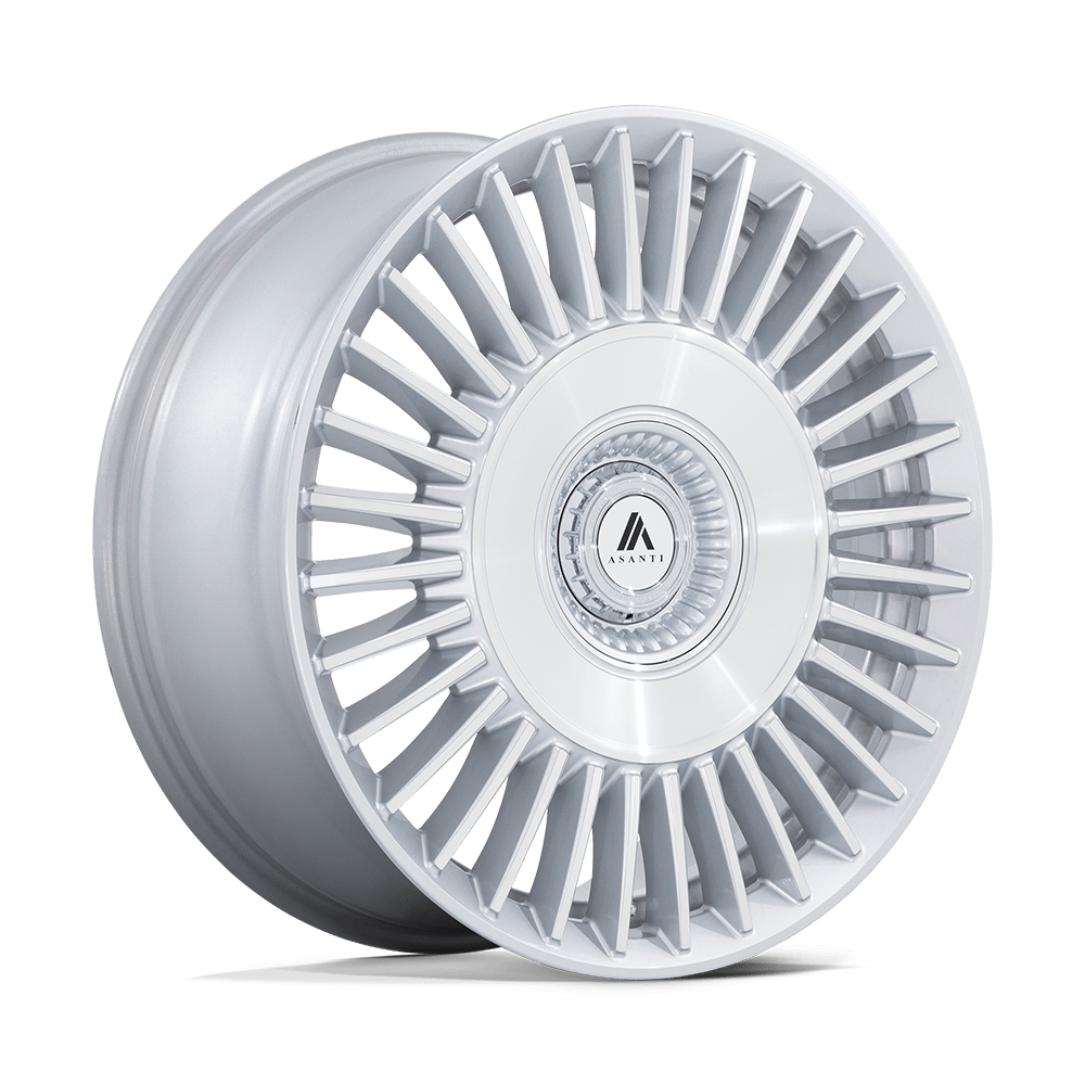 Asanti AB040SD20052018 - Ab040 Tiara 20X10.5 Gloss Silver With Bright Machined Face