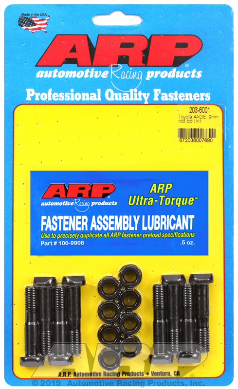 ARP 203-6001 - Toyota 4AGE M9 Rod Bolt Kit