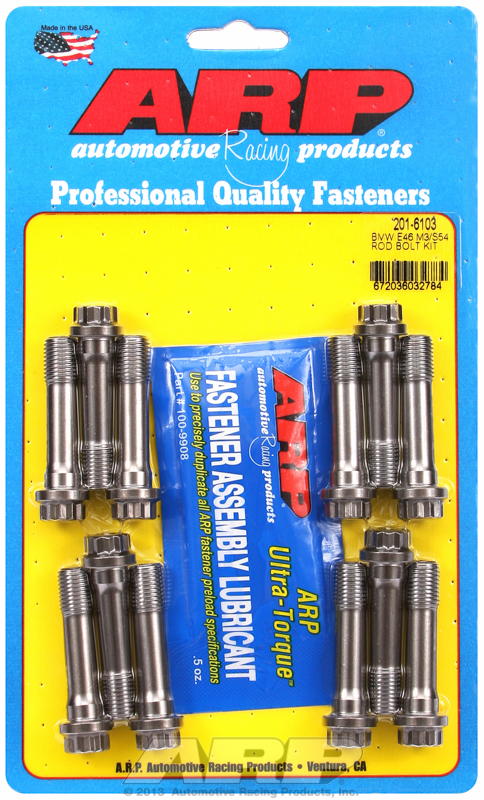 ARP 201-6103 - BMW E46 M3/S54 Rod Bolt Kit