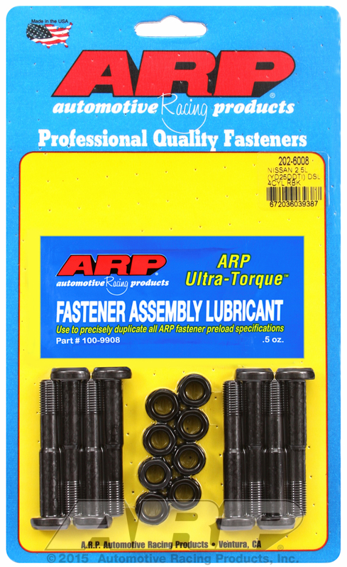 ARP 202-6008 - Nissan 2.5L (YD25DDTI) Diesel 4cyl Rod Bolt Kit ARP 202-6008 - Nissan 2.5L (YD25DDTI) Diesel 4cyl Rod Bolt Kit
