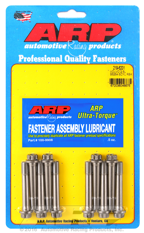 ARP 219-6201 - Volvo 2.5L B5254 5cyl. Rod Bolt Kit ARP 219-6201 - Volvo 2.5L B5254 5cyl. Rod Bolt Kit