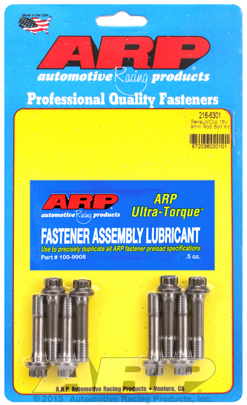 ARP 216-6301 - Renault Clio 16V M9 Rod Bolt Kit ARP 216-6301 - Renault Clio 16V M9 Rod Bolt Kit
