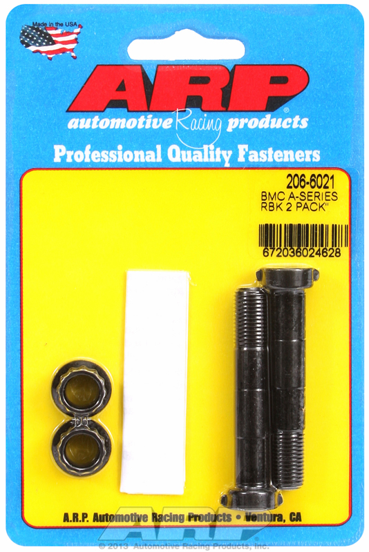 ARP 206-6021 - BMC A Series 3/8in Rod Bolt Kit (2 pc) ARP 206-6021 - BMC A Series 3/8in Rod Bolt Kit (2 pc)