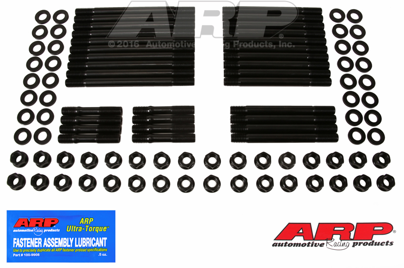 ARP 235-4525 - Chevy Big Block MKIV w/ Merlin Heads 10 long Exhaust Stud Undercut Hex Head Stud Kit