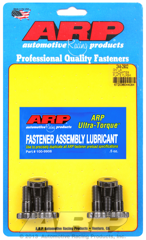 ARP 244-2902 - GM LS w/ adapter Plate Flexplate Bolt Kit