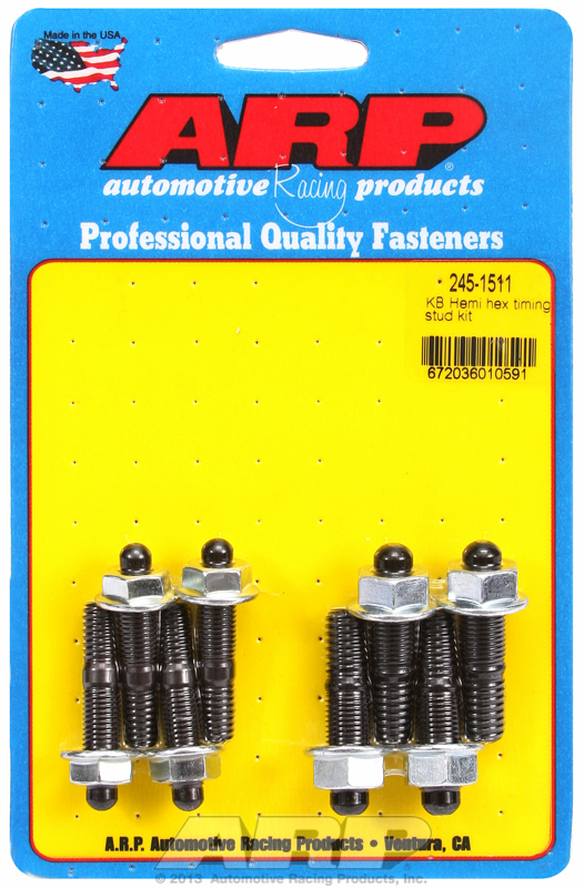 ARP 245-1511 - KB Hemi Hex Timing Stud Kit ARP 245-1511 - KB Hemi Hex Timing Stud Kit