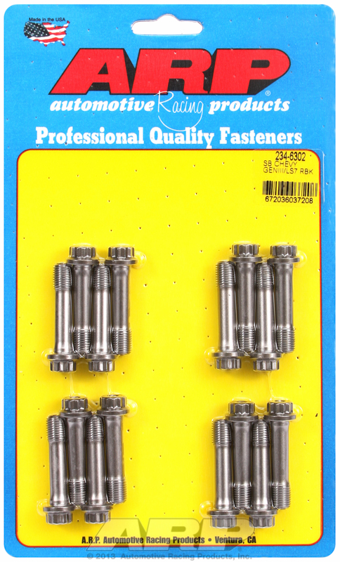 ARP 234-6302 - Chevy Small Block GEN III/LS7 Rod Bolt Kit