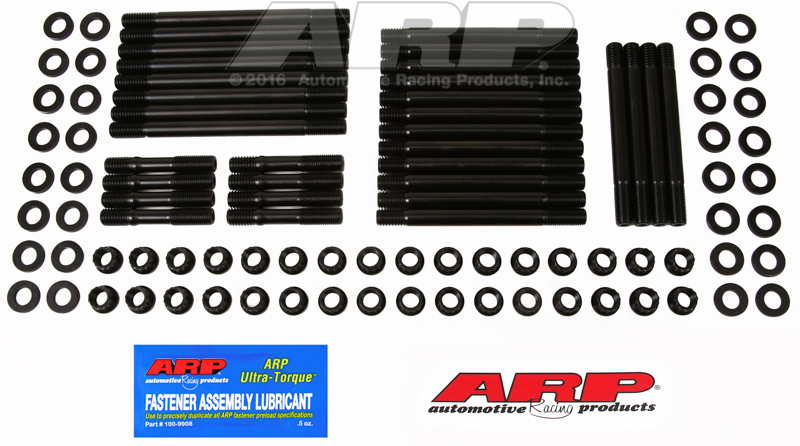 ARP 235-4716 - Chevy Big Block MKIV w/ Merlin Heads 8 long Exhaust Stud Undercut 12pt Head Stud Kit