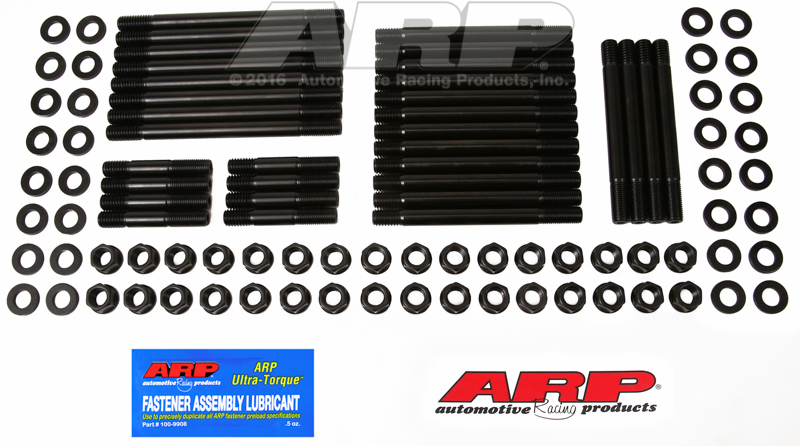 ARP 235-4016 - Chevy Big Block MKIV w/ Merlin Heads 8 long Exhaust Stud Hex Head Stud Kit