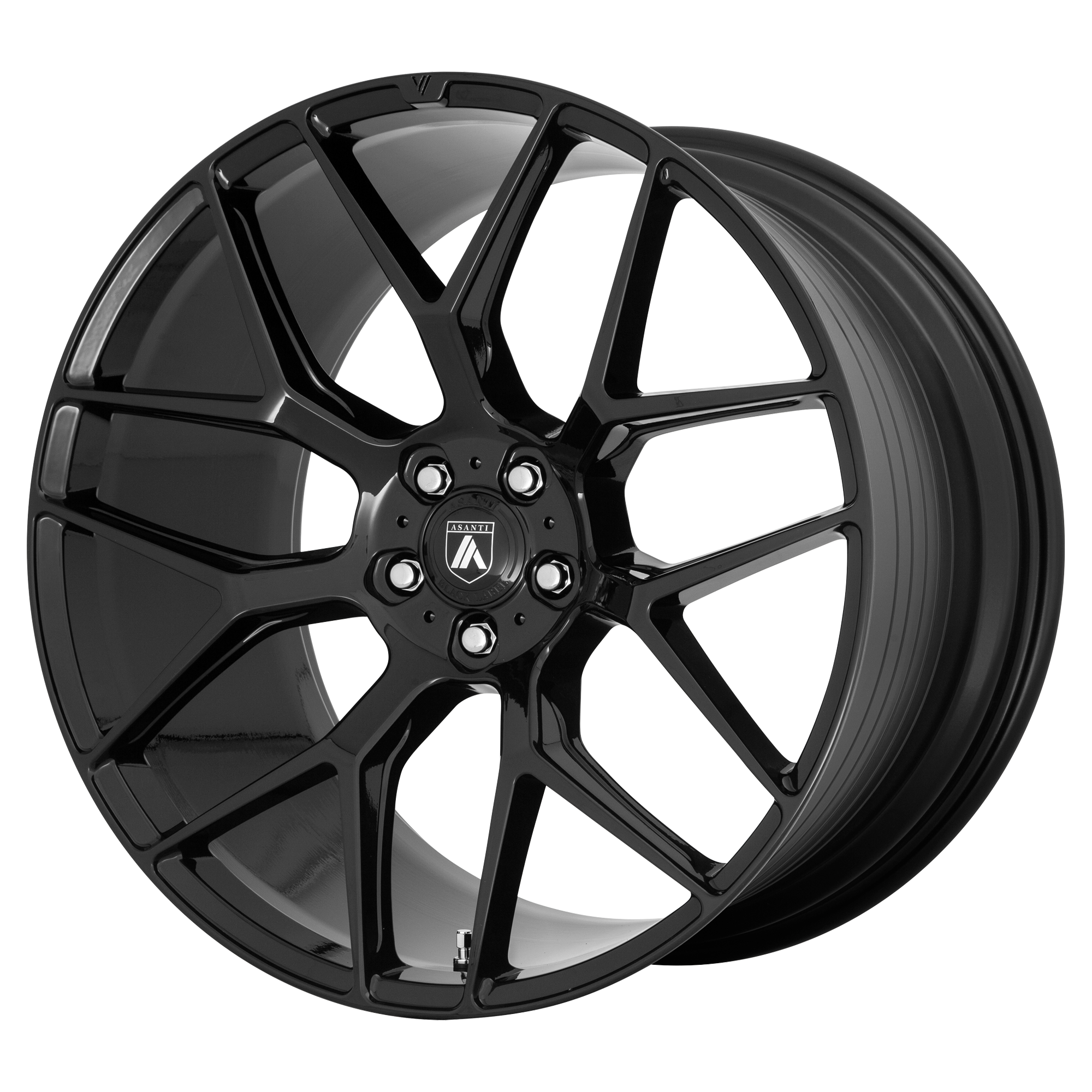 Asanti ABL27-22053625BK - Abl-27 Dynasty 22X10.5 Gloss Black