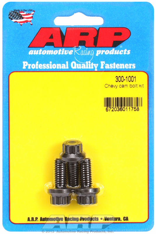 ARP 300-1001 - Chevy SB/BB 265-454 7/16in Cam Bolt Kit ARP 300-1001 - Chevy SB/BB 265-454 7/16in Cam Bolt Kit