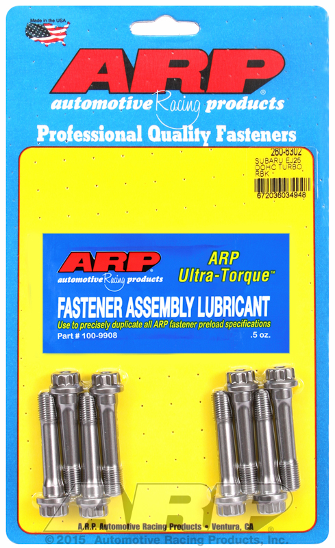 ARP 260-6302 - Subaru EJ25 DOHC Turbo Rod Bolt Kit ARP 260-6302 - Subaru EJ25 DOHC Turbo Rod Bolt Kit