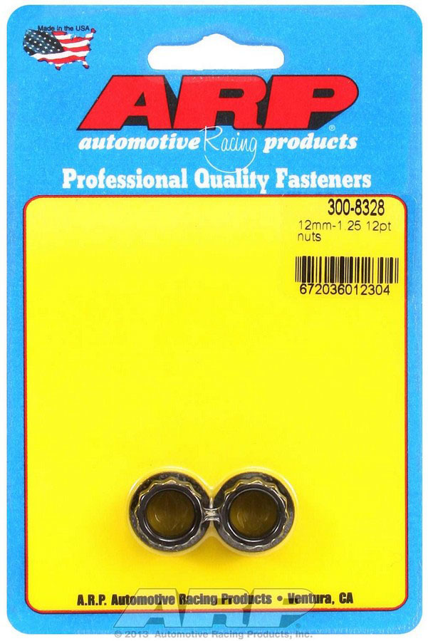 ARP 300-8328 - M12 x 1.25 12pt Small Collar Nut Kit