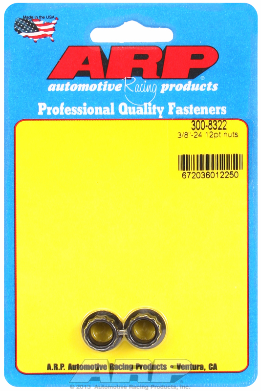 ARP 300-8322 - 3/8-24 12pt Nut Kit 2 Pack