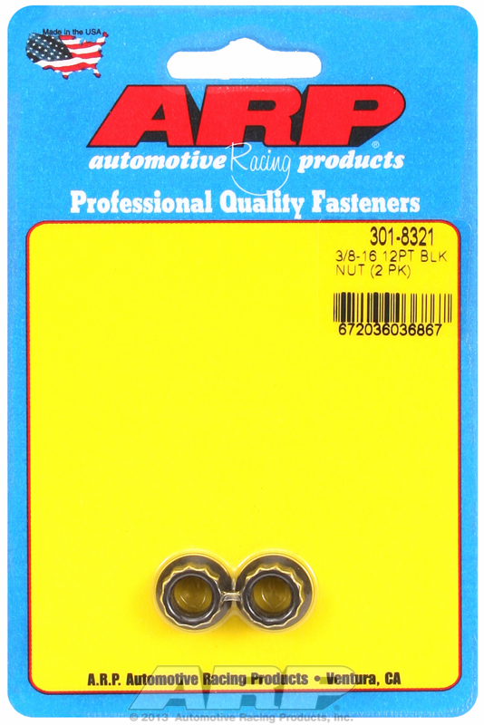 ARP 301-8321 - 3/8-16 12pt nut kit