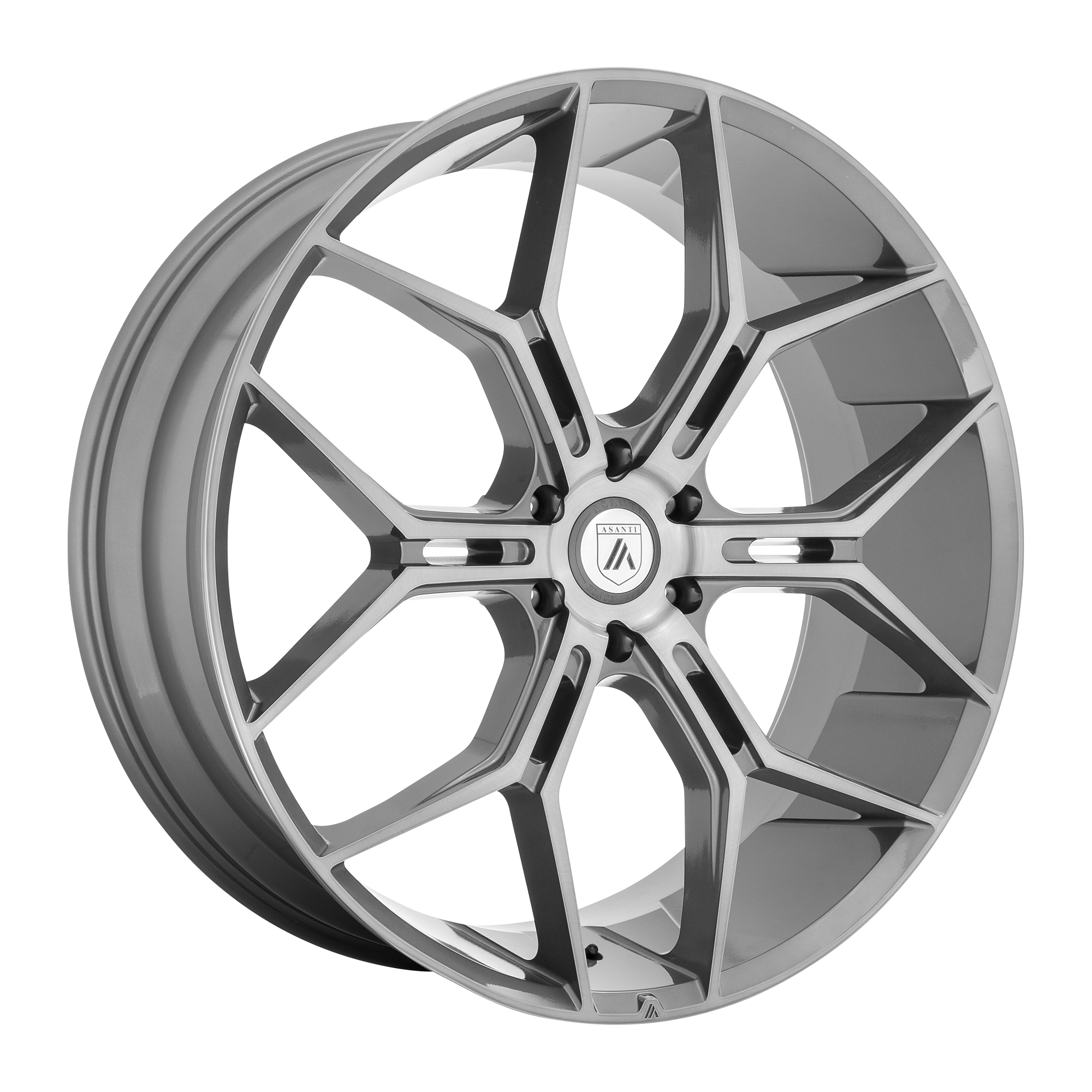 Asanti ABL38-26106820TB - Abl-38 Monarch Truck 26X10 Titanium Brushed