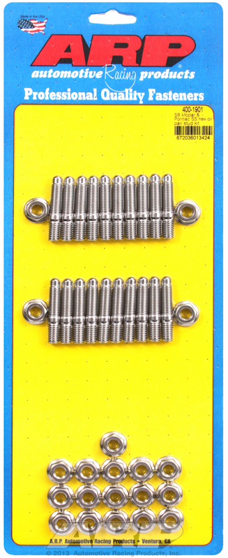 ARP 400-1901 - SB Mopar and Pontiac SS Hex Oil Pan Stud Kit ARP 400-1901 - SB Mopar and Pontiac SS Hex Oil Pan Stud Kit