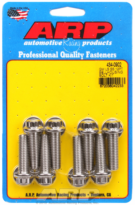 ARP 434-0902 - GM LS 12pt Bellhousing Bolt Kit