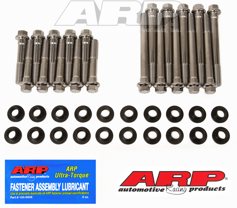 ARP 454-3605 - SB Ford w/ W Heads SS Hex Head Bolt Kit