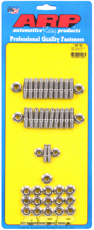ARP 435-1901 - BB Chevy SS Oil Pan Stud Kit
