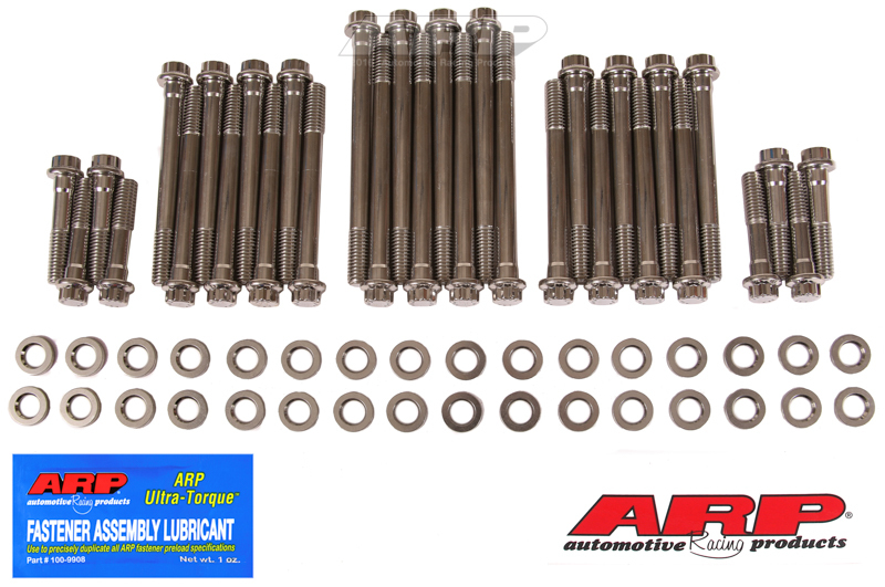 ARP 435-3703 - Big Block Chevy With Dart Heads 12pt Head Bolt Kit - Stainless Steel ARP 435-3703 - Big Block Chevy With Dart Heads 12pt Head Bolt Kit - Stainless Steel
