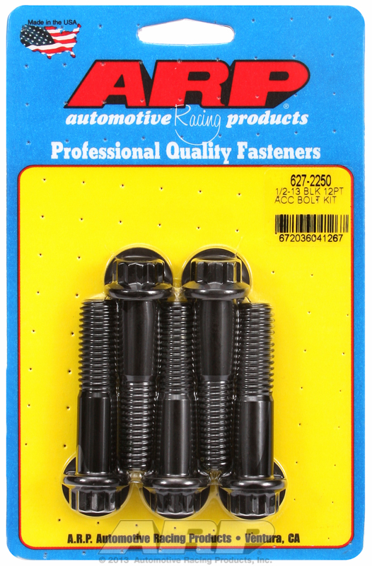 ARP 627-2250 - 1/2-13 x 2.250 12pt black oxide bolts