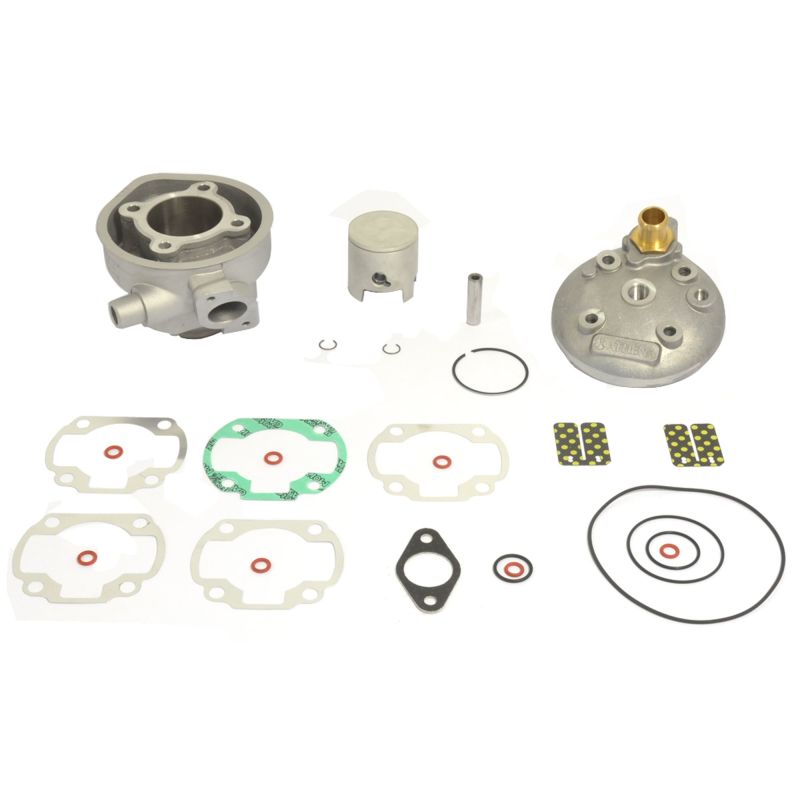 Athena 081100 - 98-00 Aprilia 51 LC 50 47.6mm Bore 70cc 10mm Pin Flat Piston Big Bore Cylinder Kit w/Head