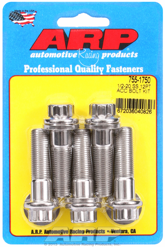 ARP 755-1750 - 1/2-20 x 1.750 12pt SS bolts