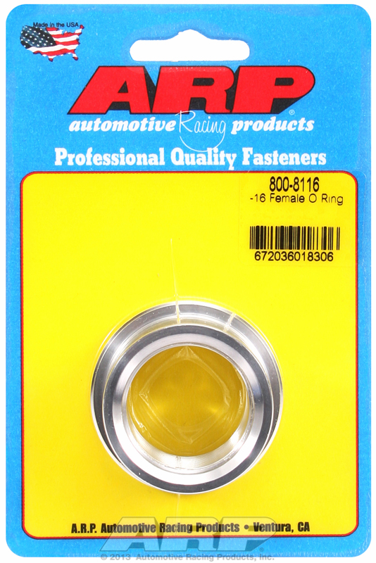 ARP 800-8116 - AN-16 Female Aluminum Weld Bung