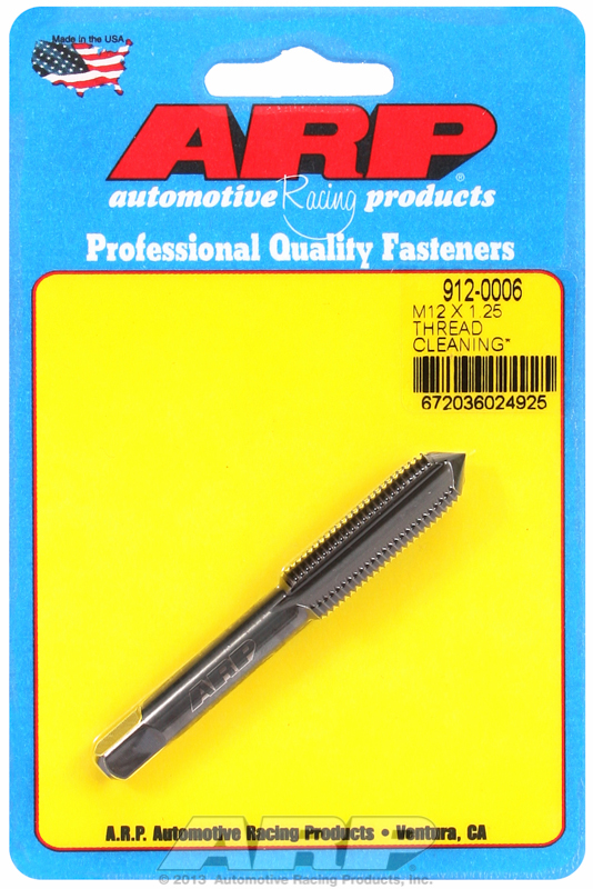 ARP 912-0006 - M12 x 1.25 Thread Cleaning Chaser Tap