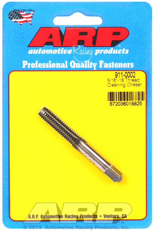 ARP 911-0002 - 5/16in-18 Thread Cleaning Chaser Tap
