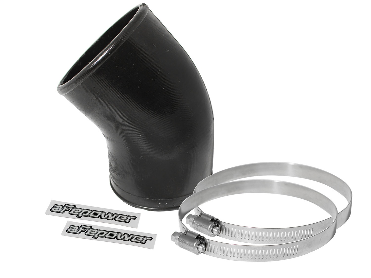 aFe Power 59-00032 - Magnum FORCE Silicone Replacement Coupling Kit 3in ID to 2.75in ID x 45 Deg. Elbow - Black