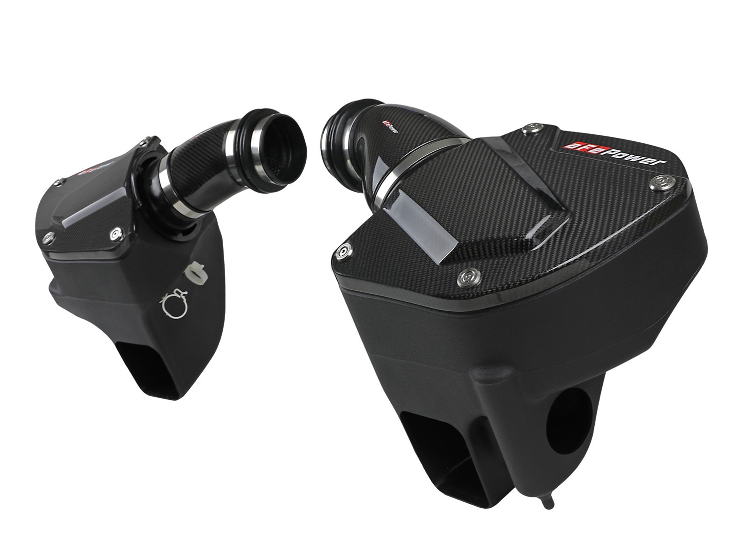 aFe Power 58-10005R - Momentum Black Series Carbon Fiber Pro 5R Air Intake System BMW M5 (F90) 18-19