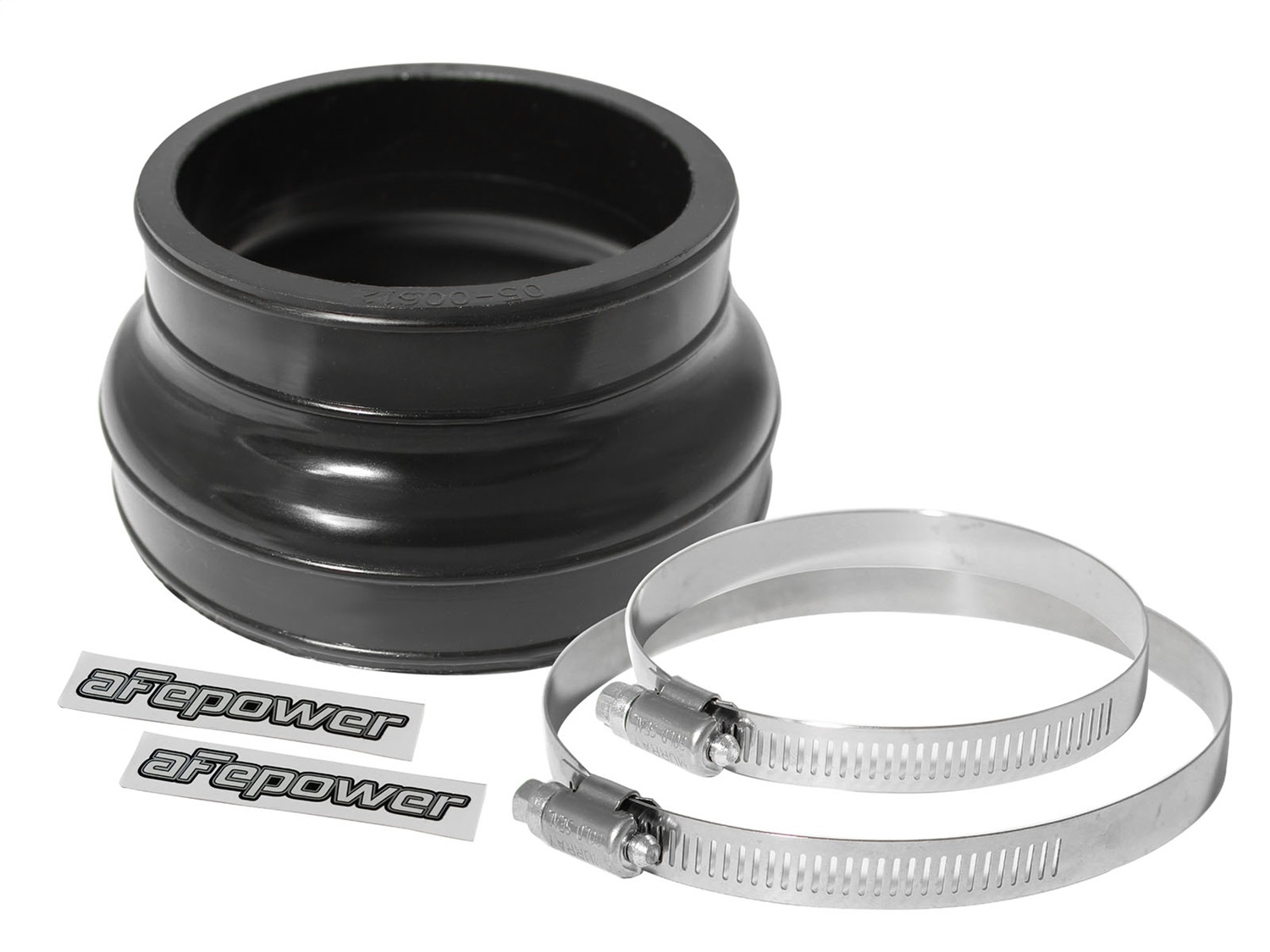 aFe Power 59-00033 - Magnum FORCE CAI Univ. (4-1/4in ID to 3-1/2in ID x 2-1/2in L) Straight Reducing Coupler - Black