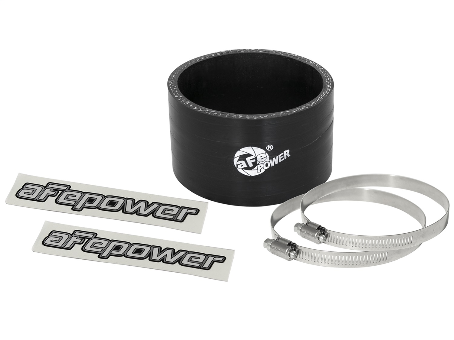 aFe Power 59-00057 - Magnum FORCE CAI Univ. Silicone Coupling Kit (2.75in. ID / 1.75in. L) Straight Coupler - Black
