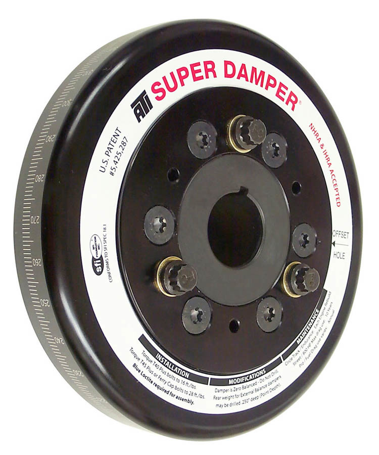 ATI 917400E - Damper - 7.074in - Alum - Chrysler A V8 - 318-360 - OEM Frt - 2 Ring ATI 917400E - Damper - 7.074in - Alum - Chrysler A V8 - 318-360 - OEM Frt - 2 Ring