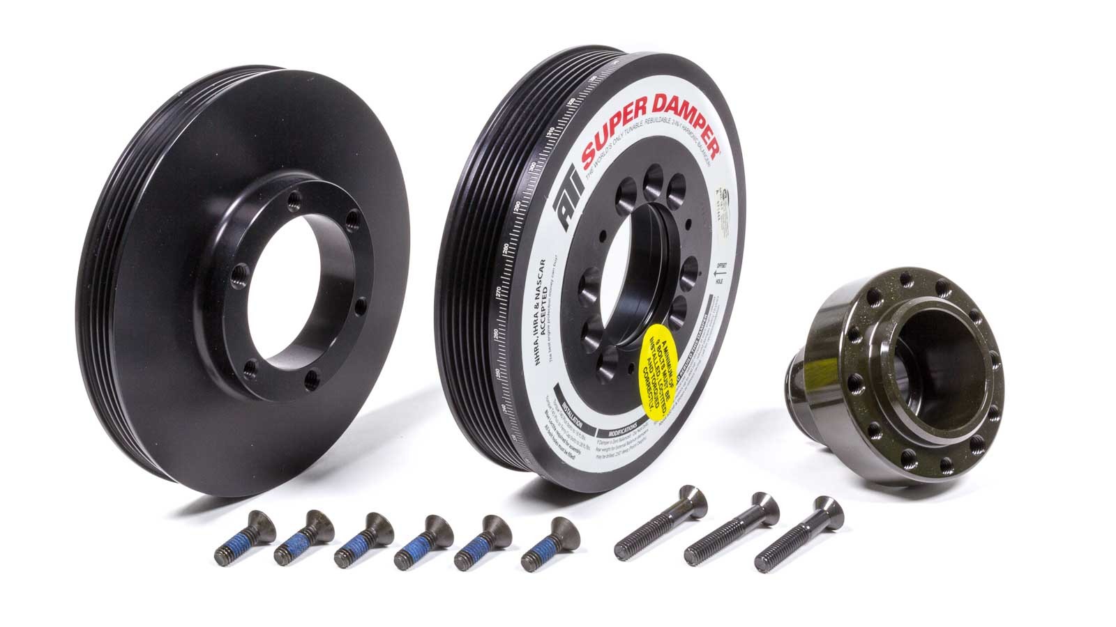 ATI 917266 - Damper - 7.48in - Alum LW - 6/4 Grv - LS1-2-3-6 & L76 - 97-13 - Y Body & SS & G8 - 3 Ring