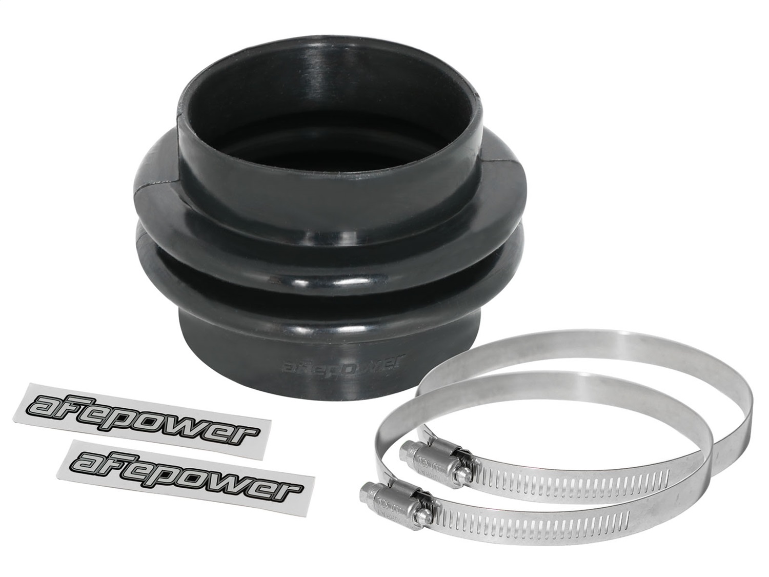 aFe Power 59-00038 - Magnum FORCE Silicone Replacement Coupling Kit (3-1/8 IN ID to 3 IN) ID x 4in L Straight Reducer