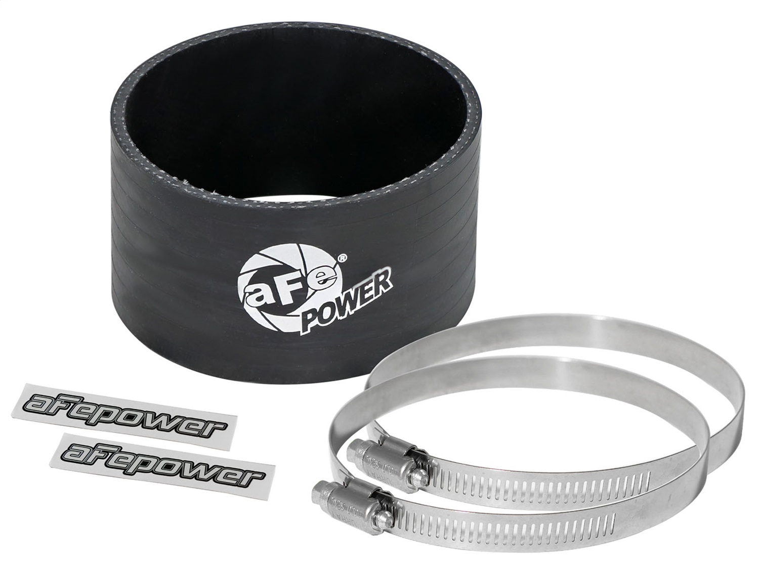 aFe Power 59-00035 - Magnum FORCE CAI Univ. (3-1/2in ID x 2in L) Straight Coupler - Black