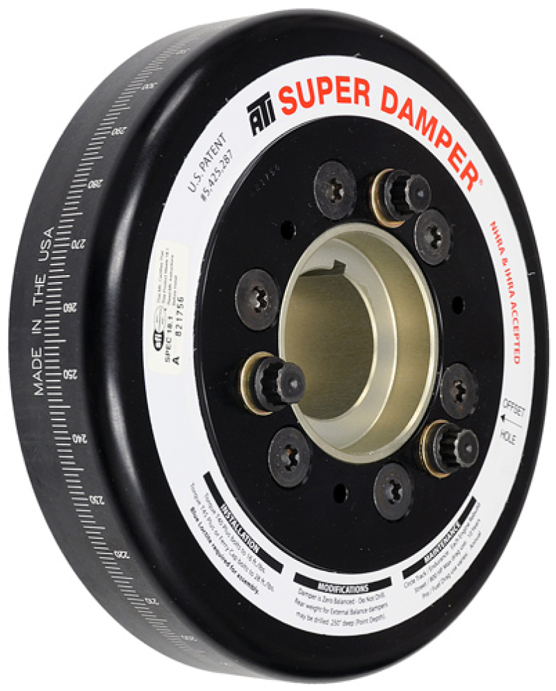 ATI 917311 - Damper - 7.074in - Alum LW - Chevy BB - 3 Ring - Alum Hub ATI 917311 - Damper - 7.074in - Alum LW - Chevy BB - 3 Ring - Alum Hub
