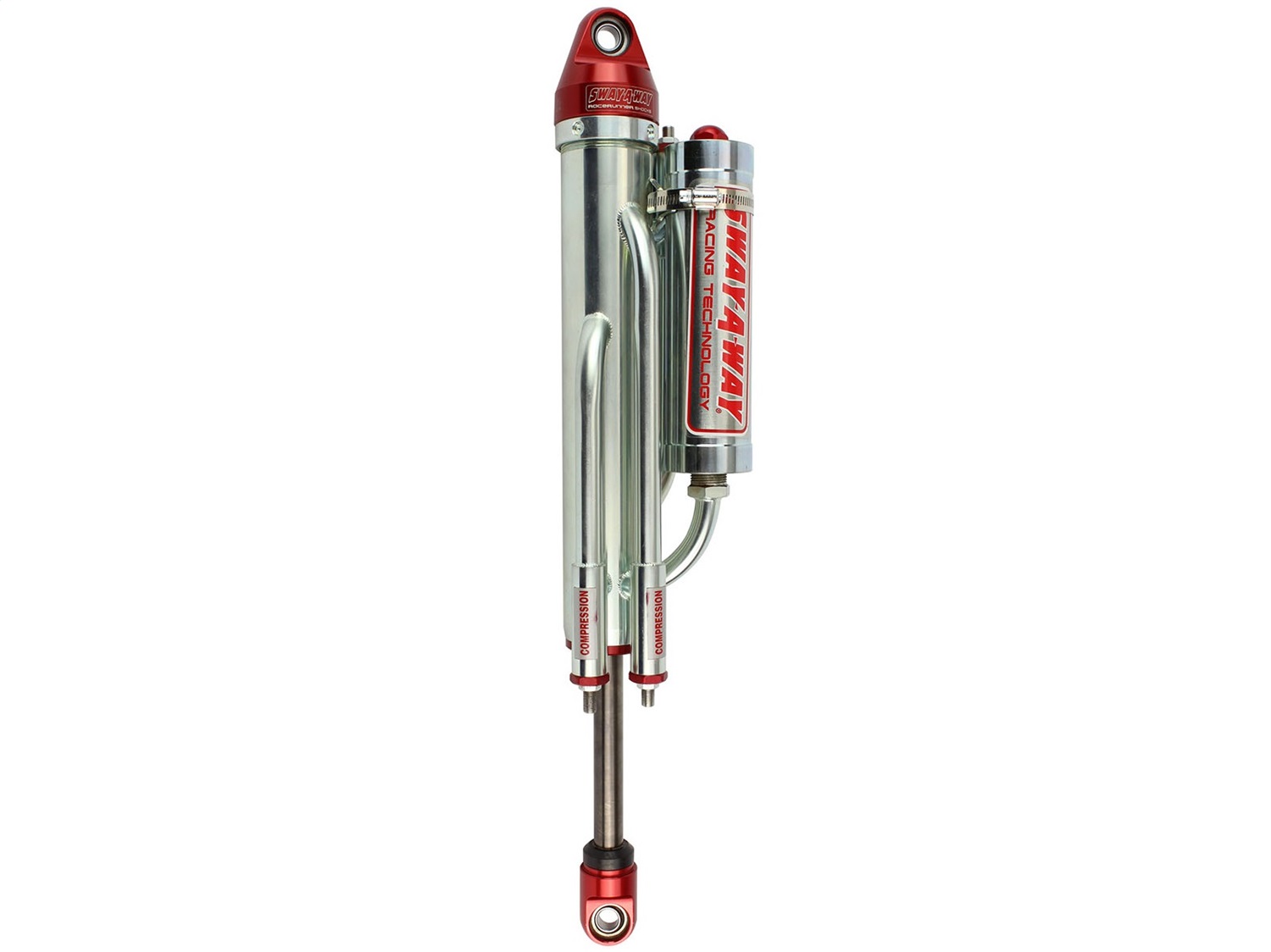 aFe Power 56000-0318-3R - Sway-A-Way 2.5 Bypass Shock 3-Tube w/ Piggyback Res. Right Side - 18in Stroke