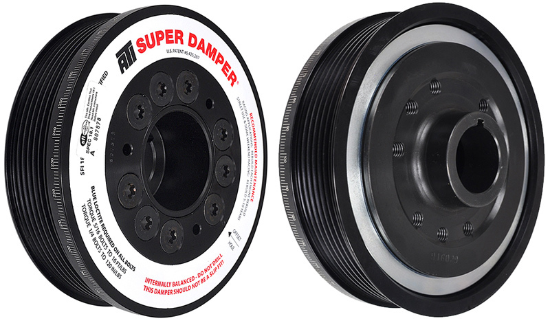 ATI 918464 - Damper - 5.67in - Alum - 6 Grv - Honda F20 F22 - 7 Percent OD - Street - 3 Ring - 1Pc ATI 918464 - Damper - 5.67in - Alum - 6 Grv - Honda F20 F22 - 7 Percent OD - Street - 3 Ring - 1Pc