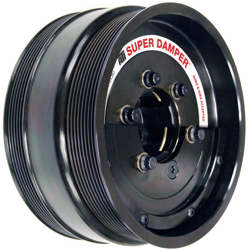ATI 918887 - Damper - 8.48in - Steel - 8 & 6 Grv - Ford 6.4 - Powerstroke - 08-10 - Ext Bal - 3 Ring - Diesel ATI 918887 - Damper - 8.48in - Steel - 8 & 6 Grv - Ford 6.4 - Powerstroke - 08-10 - Ext Bal - 3 Ring - Diesel