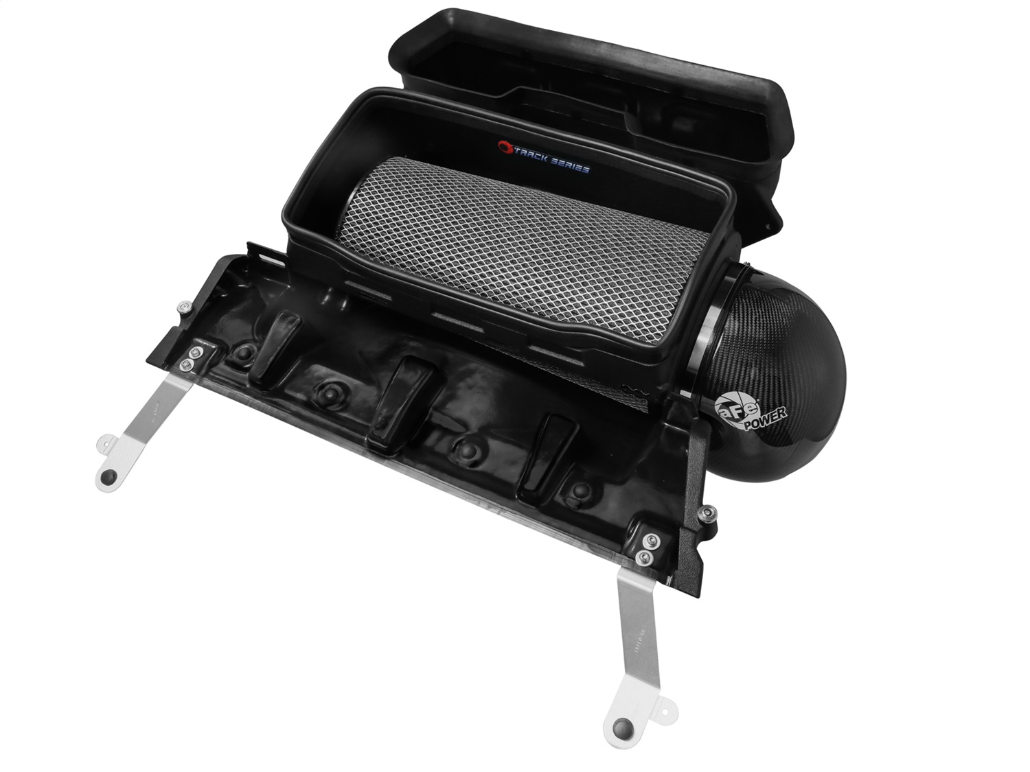 aFe Power 57-10022K - 21-23 RAM 1500 TRX Track Series Carbon Fiber Cold Air Intake System w/ Pro 5R Filter